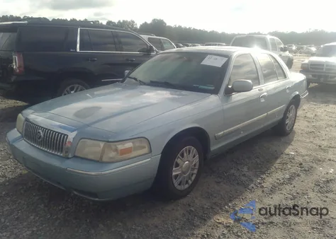 2007 Mercury Grand Marquis Gs from USA, damaged, VIN 2MEFM74V67X635456